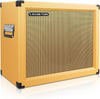 Sound Town GUC112OR | 1 x 12" 65W Guitar Speaker Cabinet with Birch Plywood Construction, Orange Tolex, Wheat Cloth Grille - Side Handle 
