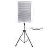 Sound Town KALE-112WPW-PAIR | KALE Series 2-Pack 12” 700W Powered DJ PA Speaker with Bluetooth and 3-Channel Mixer, for Mobile DJ, Live Sound, Karaoke, Bar, Church, White - STSD-71W Speaker Stands
