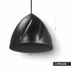 Sound Town LYRA-5B | LYRA Series 5.25" Weatherproof Hanging Pendant Speaker, 70V/100V/8Ω for Indoor/Outdoor Home and Commercial Installations, Black - Size and Dimensions

