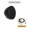 Sound Town LYRA-5B | LYRA Series 5.25" Weatherproof Hanging Pendant Speaker, 70V/100V/8Ω for Indoor/Outdoor Home and Commercial Installations, Black - Included in the Box, Package Contents