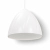 Sound Town LYRA-5W | LYRA Series 5.25" Weatherproof Hanging Pendant Speaker, 70V/100V/8Ω for Indoor/Outdoor Home and Commercial Installations, White
