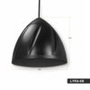 Sound Town LYRA-5B | LYRA Series 5.25" Weatherproof Hanging Pendant Speaker, 70V/100V/8Ω for Indoor/Outdoor Home and Commercial Installations, Black - Size and Dimensions