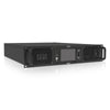 Sound Town M20.4D | Class-D 4-Channel PA/DJ Professional Power Amplifier, DSP, Dante, FIR, 4 x 3400W RMS at 4Ω, Capacitive Touch Screen, PFC Power-Right Angle 