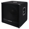 Sound Town METIS-18SPW2.1-R REFURBISHED: METIS Series 2000W 18" Active Powered Subwoofer with 2 Speaker Outputs, DSP, DJ PA Pro Audio Sub with 4 inch Voice Coil - Left Side Panel and Top Pole Mounting Socket