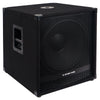 Sound Town METIS-18SPW2.1-R REFURBISHED: METIS Series 2000W 18" Active Powered Subwoofer with 2 Speaker Outputs, DSP, DJ PA Pro Audio Sub with 4 inch Voice Coil - Right Side Panel