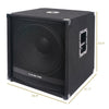 Sound Town METIS-18SPW2.1-R REFURBISHED: METIS Series 2000W 18" Active Powered Subwoofer with 2 Speaker Outputs, DSP, DJ PA Pro Audio Sub with 4 inch Voice Coil - Size and Dimensions