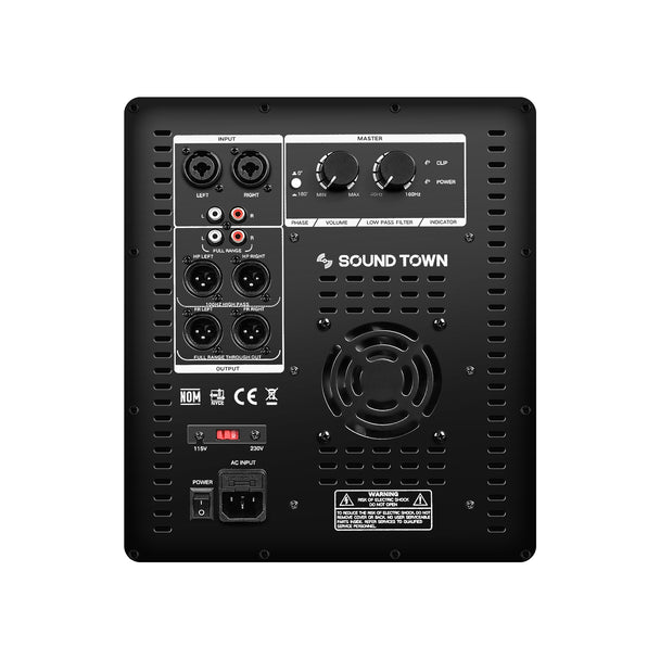 METIS-PRO18AS-18-inch-2400W-PA