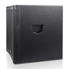 Sound Town METIS-PRO18AS-R | REFURBISHED: METIS Series 18" 2400W Powered PA/DJ Subwoofer with Class-D Amplifier, Plywood, Black - recessed handles