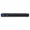 Sound Town MOS-880PRO | MODE Audio DSP Processor w/ Acoustic Design & Simulation Platform, 4-In 8-Out, Dante/AES67, FIR Filter, Measurement I/O, Virtual Tuning - Back Panel