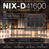 The Sound Town NIX-D41600 is a compact 1U 4-channel Class-D power amplifier delivering 4 × 1700W RMS at 4Ω in a lightweight 7.4 lb chassis. Stereo, Parallel and Bridge modes support flexible system configurations, while selectable input sensitivity, overload protection and durable metal construction help support professional PA, DJ, touring and fixed-installation applications. The banner also shows a ZETHUS-208BV2 system as an example of a larger multi-cabinet setup.