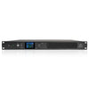Sound Town NTA6.4DSP | MODE Audio 4-Channel Network Power Amplifier 4 x 900W w/ DSP, FIR, Dante for Speaker Management, Supports Low-Z, 70V/100V - Front View 