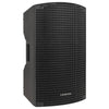 Sound Town OBERON-12PA | OBERON Series 12" Powered Loudspeaker w/ 1200W Class-D Amp, DSP, Selectable HPF, TWS Bluetooth 5.0, Recessed Handles for PA/DJ, Black - Right View