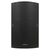 Sound Town OBERON-15PA | OBERON Series 15" Powered Loudspeaker w/ 1400W Class-D Amp, DSP, Selectable HPF, TWS Bluetooth 5.0, Recessed Handles for PA/DJ, Black - Front Panel