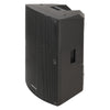 Sound Town OBERON-15PA | OBERON Series 15" Powered Loudspeaker w/ 1400W Class-D Amp, DSP, Selectable HPF, TWS Bluetooth 5.0, Recessed Handles for PA/DJ, Black - Left View