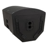 Sound Town OBERON-15PA | OBERON Series 15" Powered Loudspeaker w/ 1400W Class-D Amp, DSP, Selectable HPF, TWS Bluetooth 5.0, Recessed Handles for PA/DJ, Black - Pole-Mount Socket