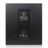 Sound Town OBERON-18SPW OBERON Series 18" 1600W Powered PA/DJ Subwoofer with Class-D Amplifier, Plywood, Black - Back Panel