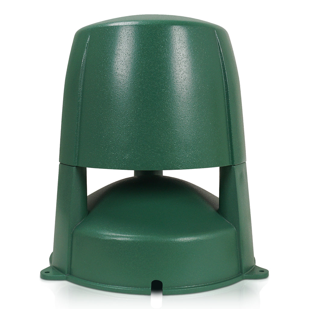 Sound Town OMNI-62G-R | REFURBISHED: 2-Way 6.5" High-Fidelity Passive Outdoor 360° Landscape Speaker, Weather-Resistant, 70V/100V/8Ω, for Home & Commercial Installation, Green