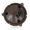 Sound Town OMNI-82BR-R | REFURBISHED: 2-Way 8" High-Fidelity Passive Outdoor 360° Landscape Speaker, Weather-Resistant, 70V/100V/8Ω, for Home & Commercial Installation, Brown - Speaker Wire Cable Connector 