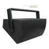 MODE Audio OS-15296 | MODE Audio OS Series 15" 2000W Full-Range Point Source Loudspeaker w/ LAVOCE Neodymium Drivers, Rotatable Horn, IP55 Weatherproof, Black - OS-152HUB Horizontal Bracket