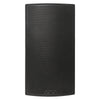 MODE Audio OS-15296 | MODE Audio OS Series 15" 2000W Full-Range Point Source Loudspeaker w/ LAVOCE Neodymium Drivers, Rotatable Horn, IP55 Weatherproof, Black - Front Panel