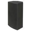 MODE Audio OS-28 | MODE Audio OS Series Dual 8" 1200W Full-Range Point Source Speaker w/ LAVOCE Neodymium Drivers, Rotatable Horn, Weatherproof, U-Bracket, Black - Left View