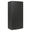 MODE Audio OS-28 | MODE Audio OS Series Dual 8" 1200W Full-Range Point Source Speaker w/ LAVOCE Neodymium Drivers, Rotatable Horn, Weatherproof, U-Bracket, Black - Right View