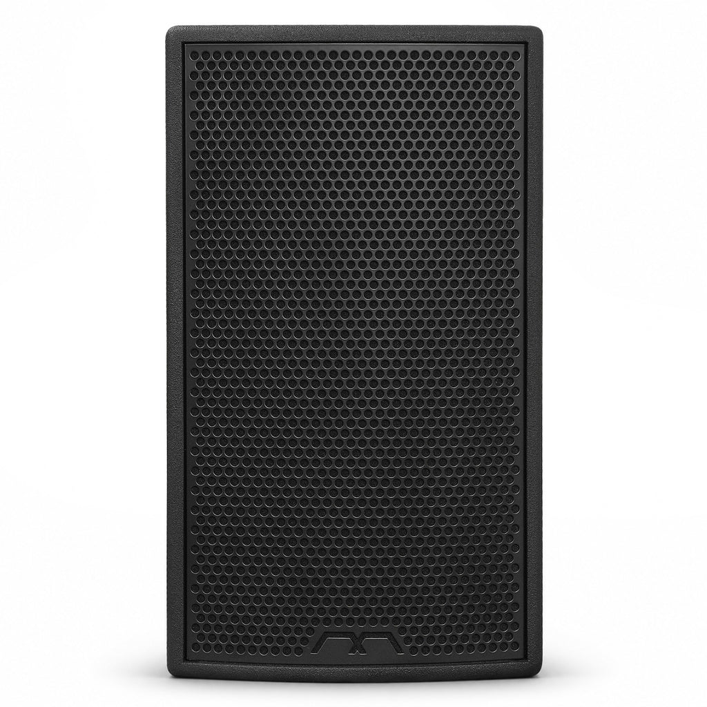MODE Audio OS-8 | MODE Audio OS Series 8" 480W Full-Range Point Source Loudspeaker w/ LAVOCE Neodymium Drivers, Rotatable Horn, Weatherproof, U-Bracket, Black - Front Panel