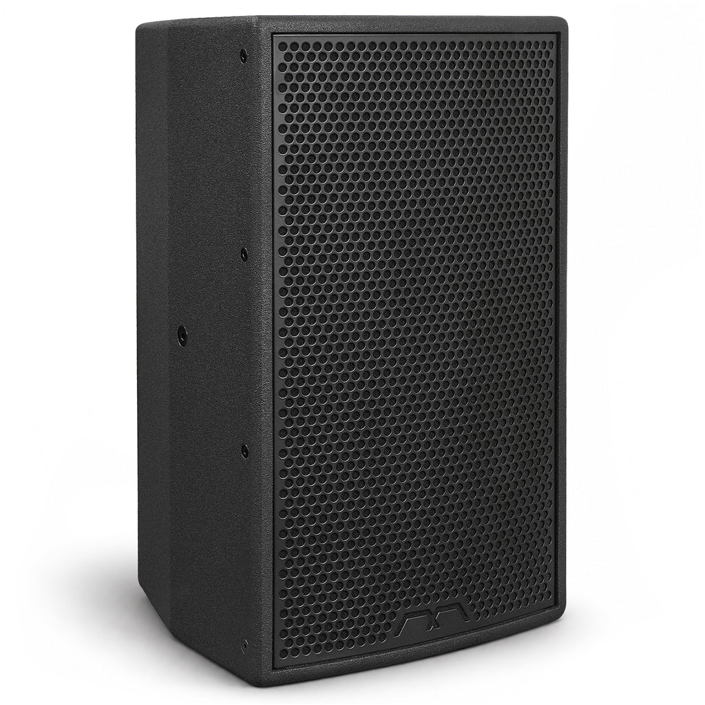 MODE Audio OS-8 | MODE Audio OS Series 8" 480W Full-Range Point Source Loudspeaker w/ LAVOCE Neodymium Drivers, Rotatable Horn, Weatherproof, U-Bracket, Black - Right View