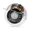 Sound Town PAC180X12CS8N | Pair of 8" Two-Way Coaxial In-Ceiling Speaker, Flush Mount, 70V/100V/8-Ohm Operation, Magnetic Grill, White - Back Panel Internal Components