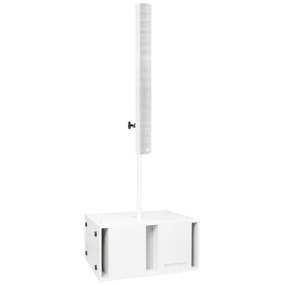 PS-212SW106W | Powered Portable PA System w/ Dual 12