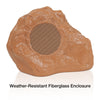 Sound Town ROCK-52BR-PAIR | Pair of 2-Way 5.25" High Fidelity Passive Outdoor Rock Speakers, Weather-Resistant, 70V/100V/8-Ohm, for Commercial Installation - Fiberglass Enclosure 
