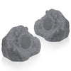 Sound Town ROCK-52G-PAIR | Pair of 2-Way 5.25" High Fidelity Passive Outdoor Rock Speakers, Weather-Resistant, 70V/100V/8-Ohm, for Commercial Installation