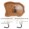 Sound Town ROCK-82BR-PAIR | Pair of 2-Way 8" High Fidelity Passive Outdoor Rock Speakers, Weather-Resistant, 70V/100V/8-Ohm - Wiring Diagram