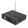 SDCA120-3 | 120W 3-Zone 70V/100V Commercial Class-D Power Amplifier with Bluetooth for Restaurants, Lounges, Bars, Pubs, Warehouses, Multi-Zone Installation - Left View