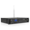 Sound Town SDCA240-4-R | REFURBISHED: 240W 4-Zone 70V/100V Commercial Class-D Power Amplifier with Bluetooth for Restaurants, Lounges, Bars, Pubs, Warehouses - Right Angle 