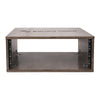 Sound Town SDRK-4B-R | REFURBISHED: 4U (4-Space) Studio Equipment Rack with Birch Plywood, for Recording Room, PA/DJ Pro Audio, Home Audio, Weathered Brown - Rackmount, Rackmountable Gear