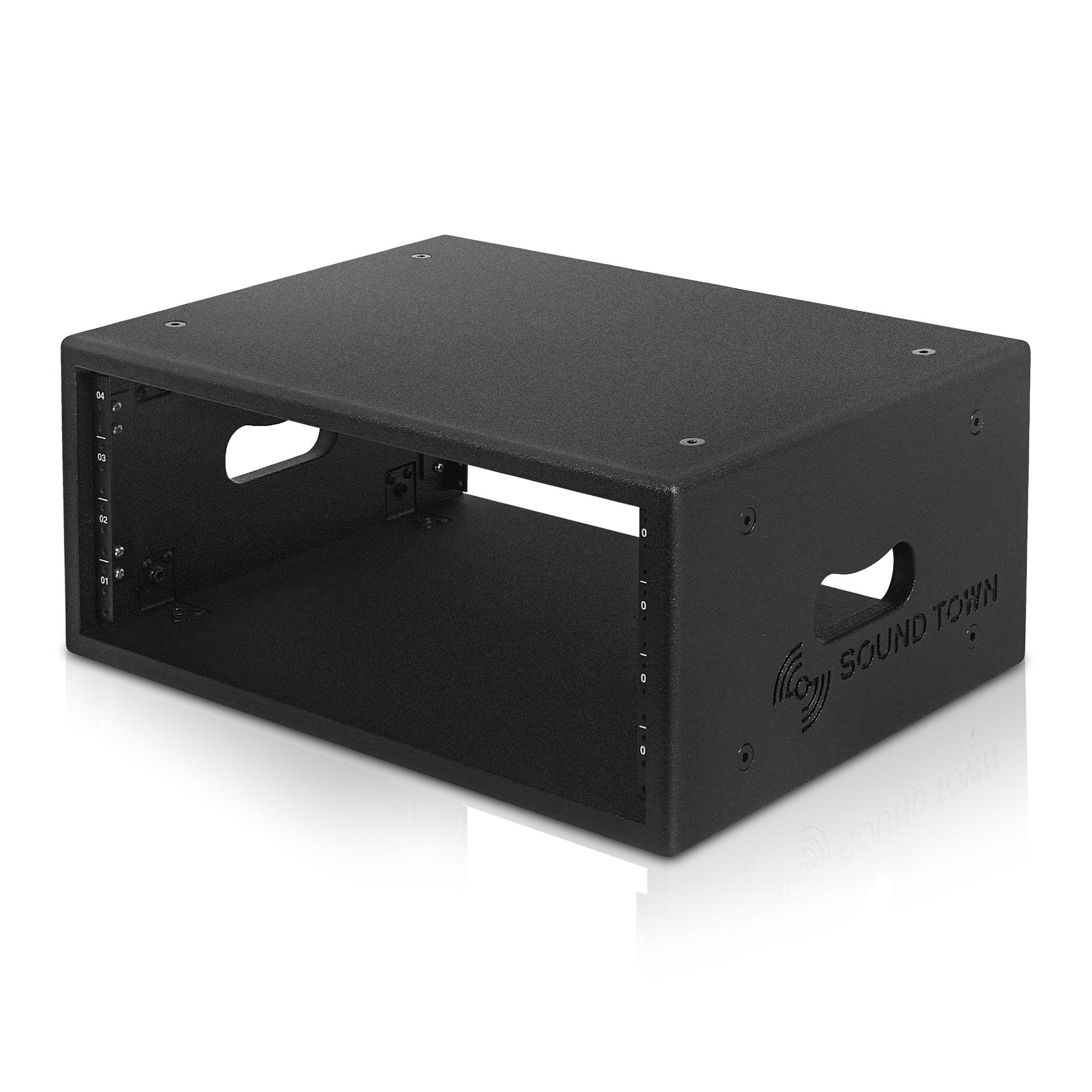 Plutonium Racks SDRK-4PU | 4U Studio Rack with 4-Space, Baltic Birch Plywood with Poly ...