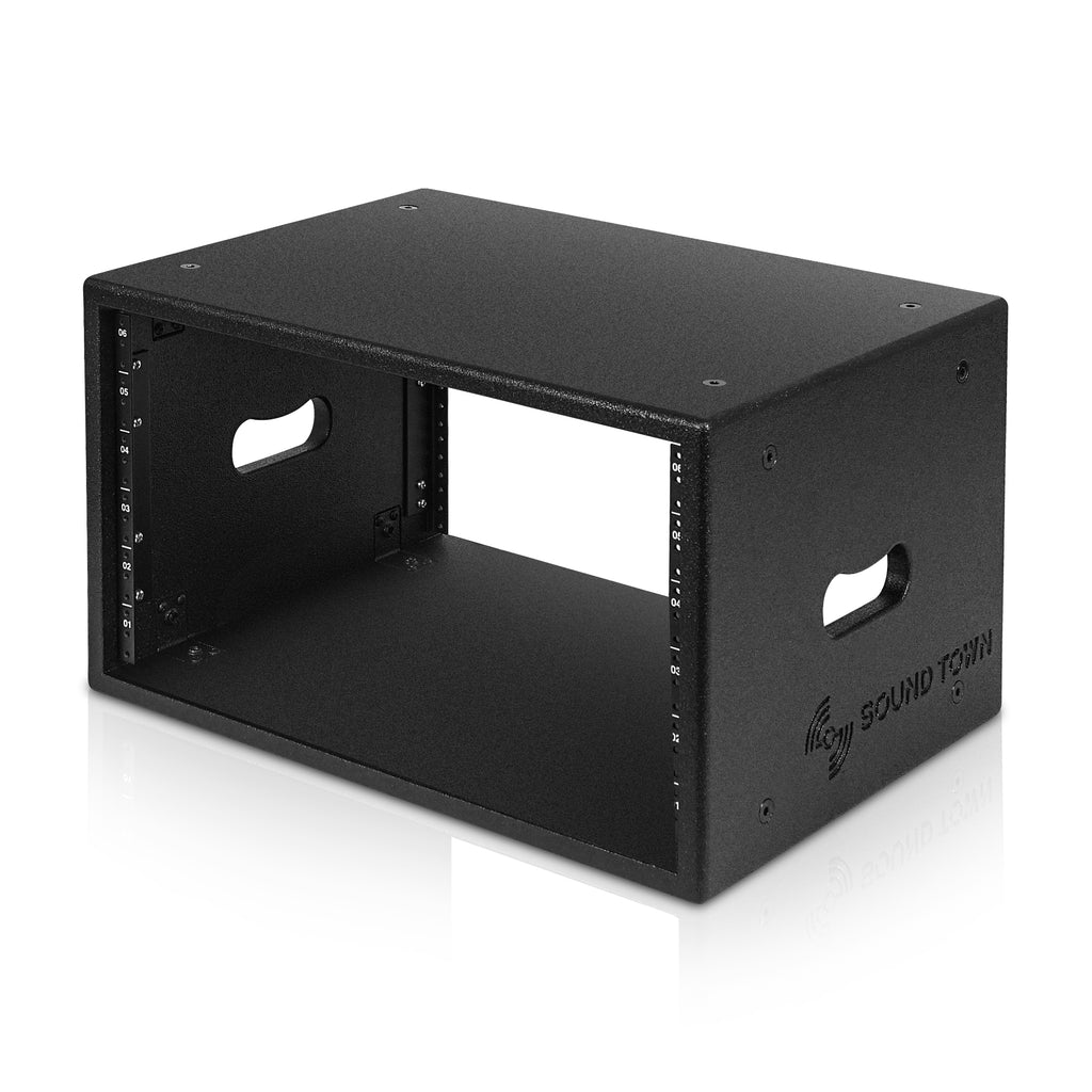 Audio Rack 6u SDRK-6PU | 6U Studio Rack with 6-Space, Baltic Birch Plywood with Poly ...