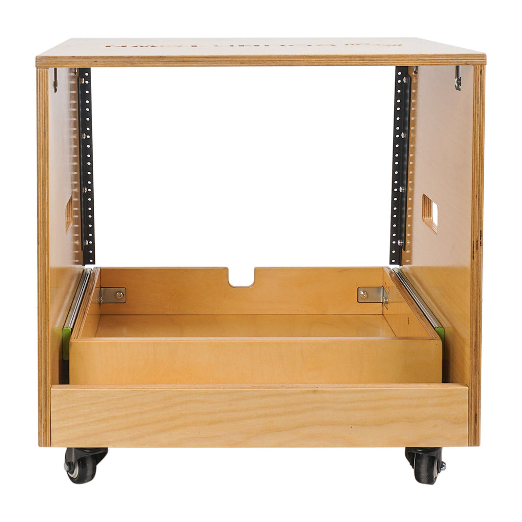 Simple Slanted Rack Design SDRK-8TD2-R | REFURBISHED: 8U Space DIY Slanted Studio Rack w/ Extra 2U ...
