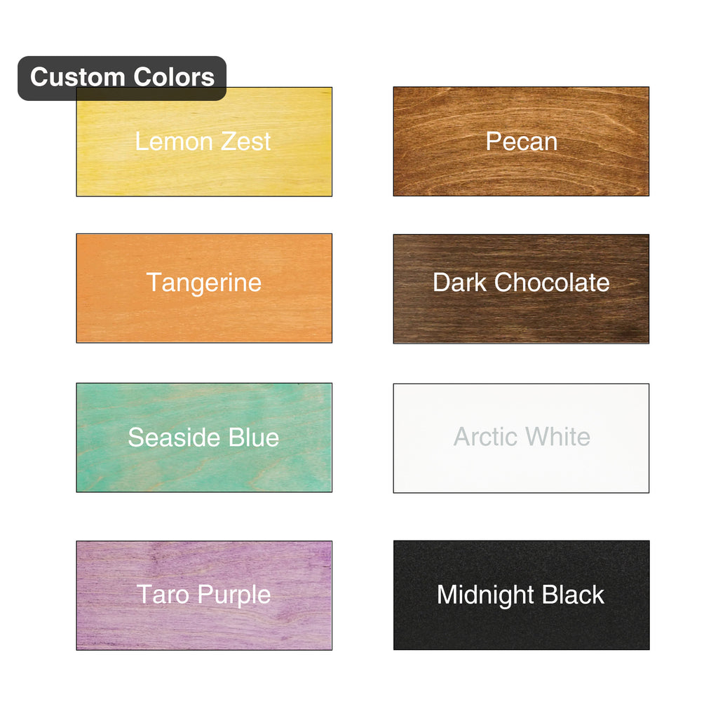 Sound Town SDRK-CC | Custom Color for SDRK Series Studio and Recording Racks - Color Chart