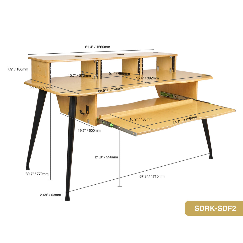 Diy Studio Desk Dimensions Producers Desk EX For Music Recording