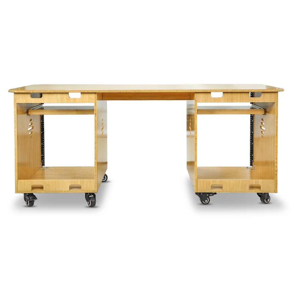 SDRK-WS69CB | Studio Desk Workstation with Dual 13U Side Rack