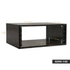 SDRK-Y4D | DIY 4U Desktop Studio Rack for Home Studio and Recording Room, Baltic Birch Plywood, Black Espresso - Size and Dimensions