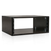 SDRK-Y4D | DIY 4U Desktop Studio Rack for Home Studio and Recording Room, Baltic Birch Plywood, Black Espresso - Right View