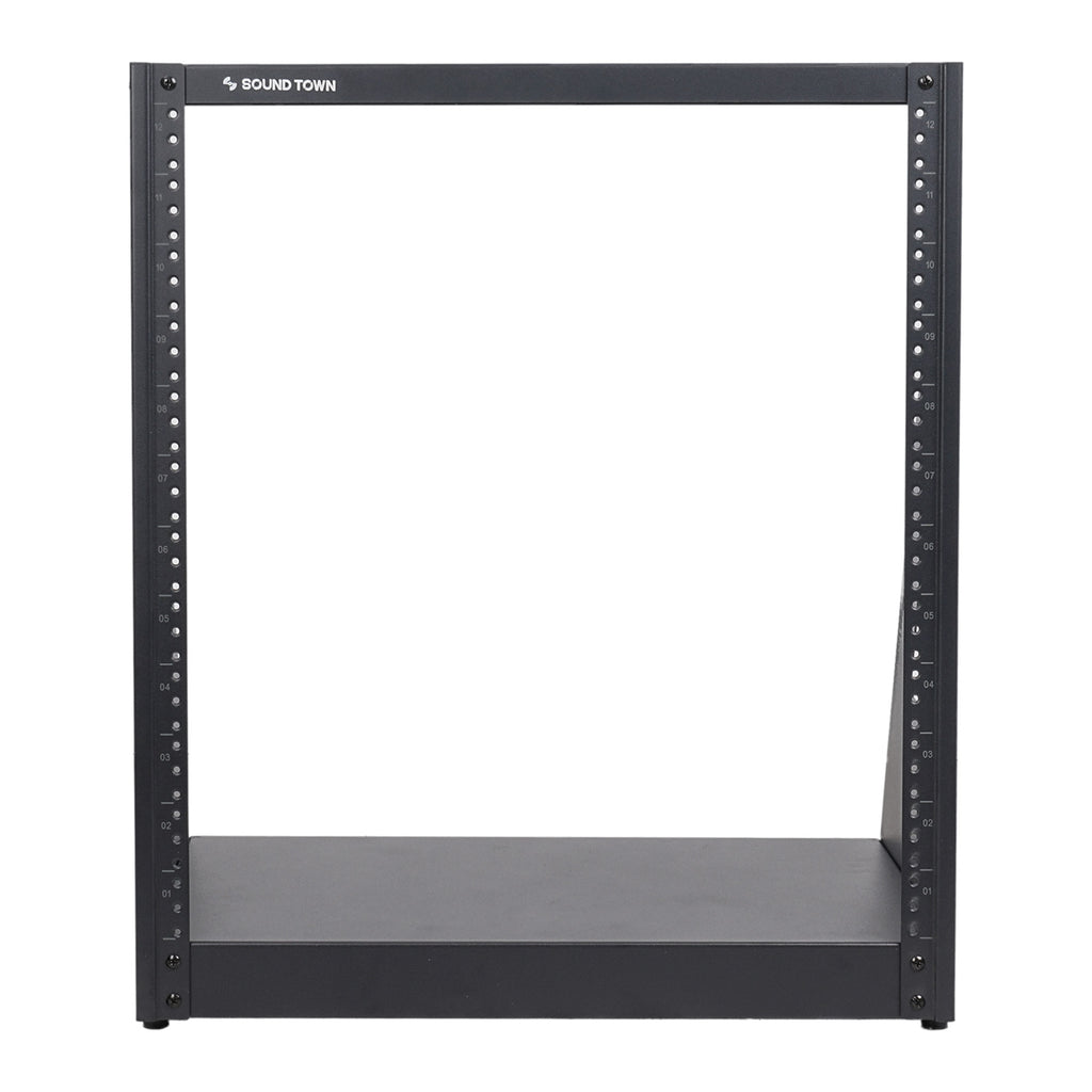 Refurb Rack ST2PF-12HD-R | REFURBISHED: 12U 2-Post Heavy-Duty Open-Frame Rack for ...