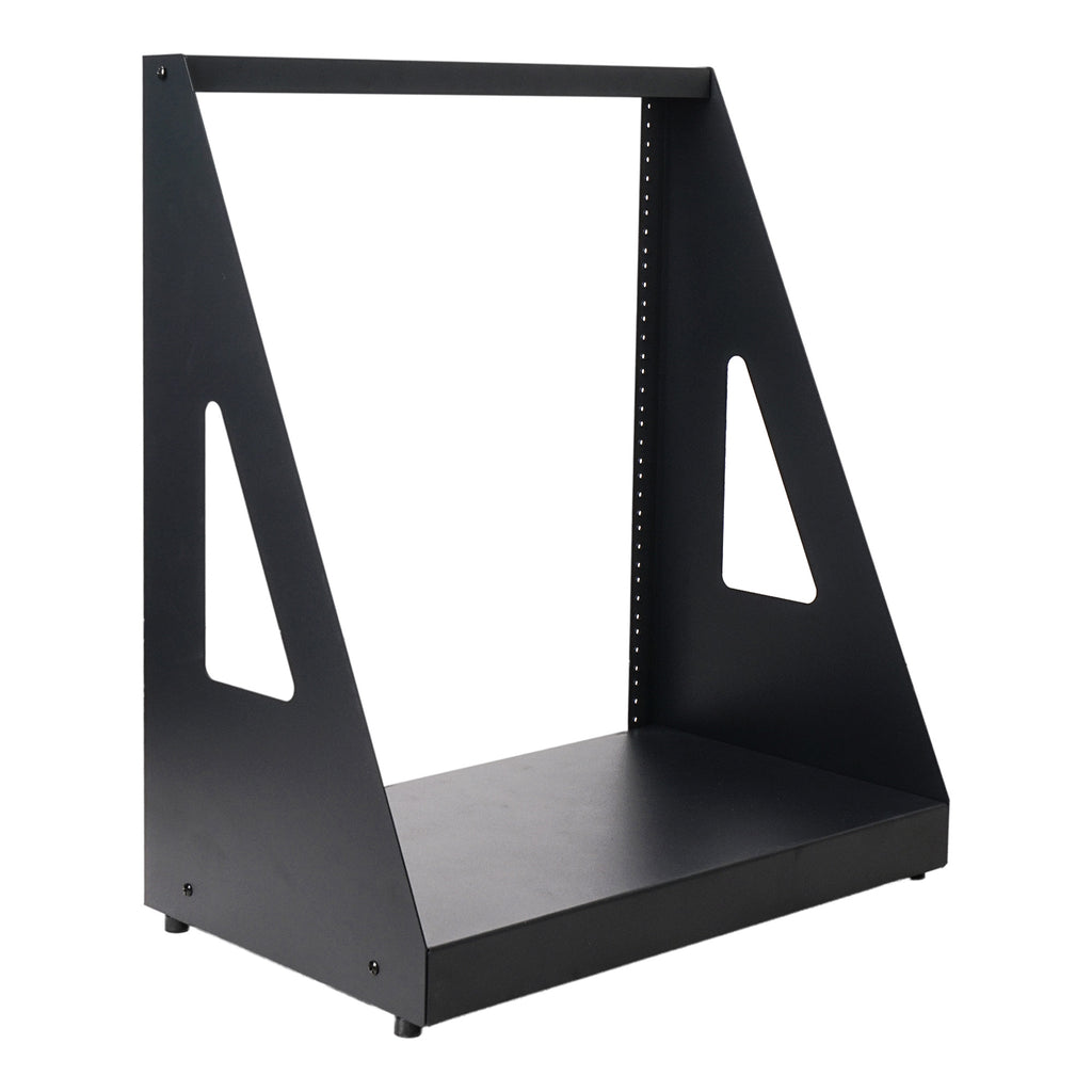 Sound Town ST2PF-12HD-R | REFURBISHED: 12U 2-Post Heavy-Duty Open-Frame Rack, for Audio/Video, Network Switches, Servers, UPS Systems - Tabletop Scenarios / Applications