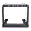 Sound Town ST2PWOR-8U-R | REFURBISHED: 2-Post 8U Wall-Mount Open Frame Rack for PA, Servers, IT Equipment, Network Devices, AV, Patch Panels, 16" Depth - 19" Rack Mountable Equipment