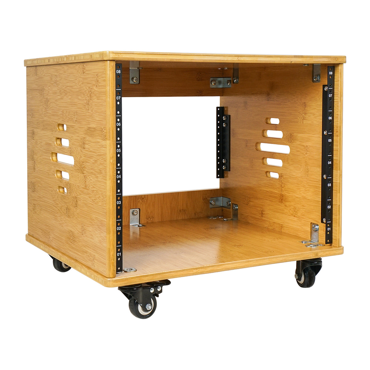 STBR-8UW-R | REFURBISHED: DIY 8U Solid Carbonized Bamboo Studio
