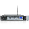 Sound Town STCA500-63-R | REFURBISHED: 500W 70V/100V Stereo/Mono 6-Zone Commercial Amplifier w/ Bluetooth, USB, Optical Input for Restaurants, Bars, Multi-Room Installation