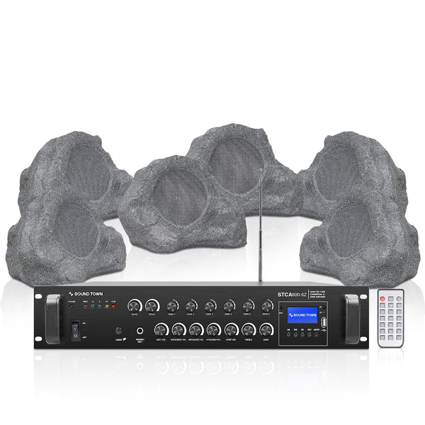 STCA600X6RK82G-6-Zone-70V-100V